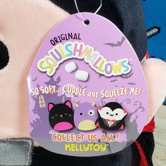 Squishmallow Vlad the Vampire Dracula 8" UltraSoft Stuffed Halloween Plush NWT - Picture 10 of 12